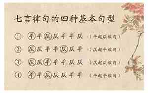 七律平仄的基本格式例诗