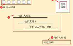 信封怎么写格式图片四年级上册