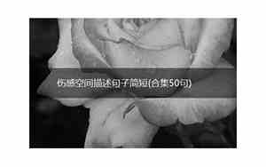 空间描述句子简短10字怎么写