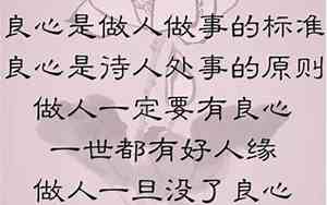 形容人良心黑的句子简短